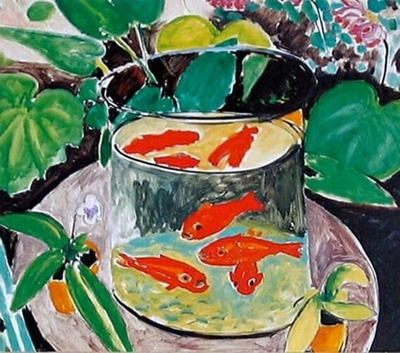 Goldfish картина кто нарисовал