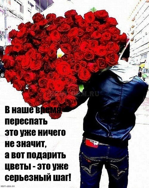 Подарил цветы и кинул зрелой палку Подарил цветы и кинул зрелой палку